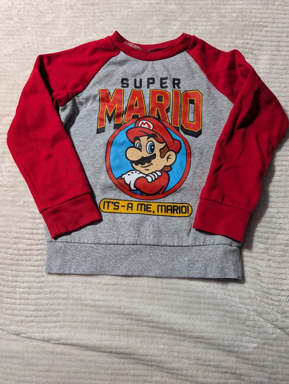 jumping beans Super Mario Sweatshirt - Red & Gray